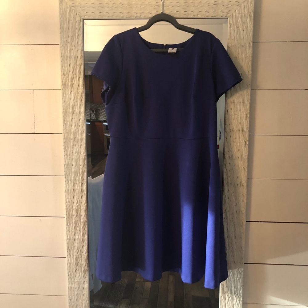 Julia Jordan short sleeve fit & flare dress 18W